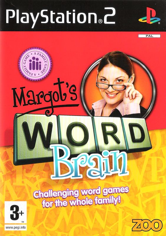 Margot's Word Brain box art for Playstation 2